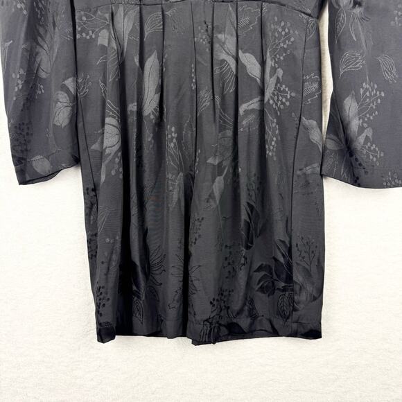 Misa Los Angeles Revolve Charlize Long Sleeve Jacquard Mini Dress Black Size 2 - Picture 10 of 16